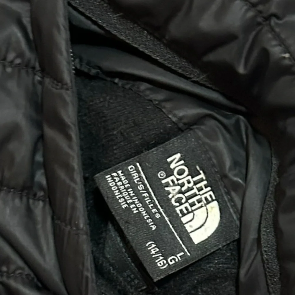 THE NORTH FACE Girls' Reversible Mossbud Swirl Full Zip Crewneck Jacket